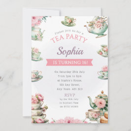 Invitación a la fiesta de cumpleaños del Fiesta de