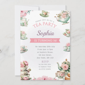 Invitación a la fiesta de cumpleaños del Fiesta de