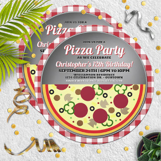 Invitación a la fiesta de cumpleaños del Fiesta Pi