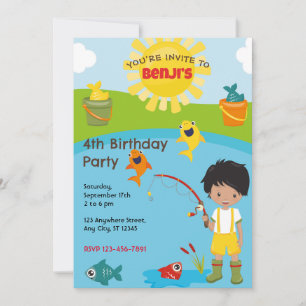 Invitación a la fiesta de cumpleaños del fútbol