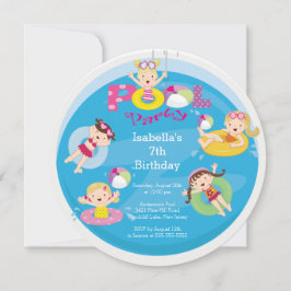 Invitación a la fiesta de cumpleaños del grupo de 