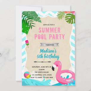 Invitación a la fiesta de cumpleaños del grupo Fla
