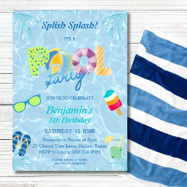 Invitación a la fiesta de cumpleaños del grupo Spl