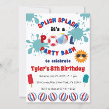 Invitación a la fiesta de cumpleaños del grupo Spl