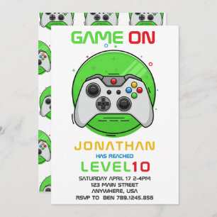 Invitación a la fiesta de cumpleaños del jugador d