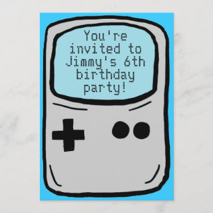 Invitación a la fiesta de cumpleaños del jugador d