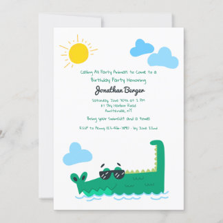 Invitación a la fiesta de cumpleaños del ligador