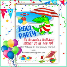 Invitación a la fiesta de cumpleaños del ligador
