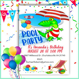 Invitación a la fiesta de cumpleaños del ligador