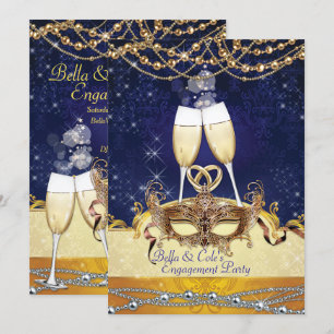 Invitación a la fiesta de cumpleaños del Mardi Gra
