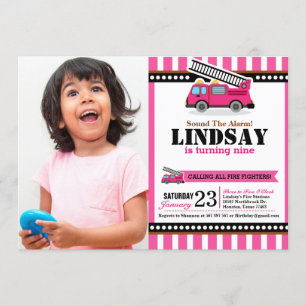 Invitación a la fiesta de cumpleaños del motor de