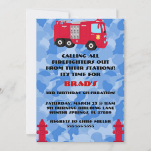 Invitación a la fiesta de cumpleaños del motor del