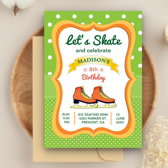 Invitación a la fiesta de cumpleaños del naranja S (Subido por el creador)