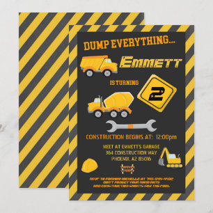 Invitación a la fiesta de cumpleaños del niño de l