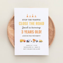 Invitación a la fiesta de cumpleaños del niño de l