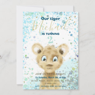 Invitación a la fiesta de cumpleaños del niño de u