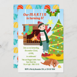 Invitación a la fiesta de cumpleaños del niño Navi