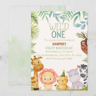 Invitación a la fiesta de cumpleaños del niño salv