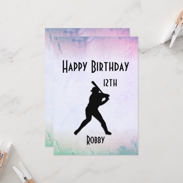 Invitación a la fiesta de cumpleaños del partido d (Anverso/Reverso In Situ)