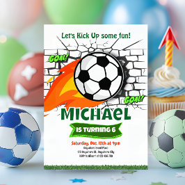 Invitación a la fiesta de cumpleaños del partido d