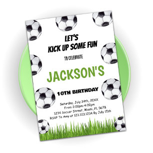 Invitación a la fiesta de cumpleaños del partido d