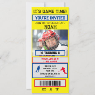 Invitación a la fiesta de cumpleaños del partido d