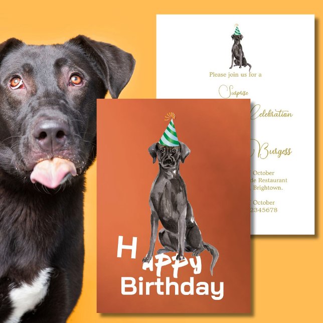 Invitación a la fiesta de cumpleaños del perro de  (Subido por el creador)