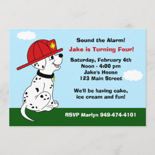 Invitación a la fiesta de cumpleaños del perro de