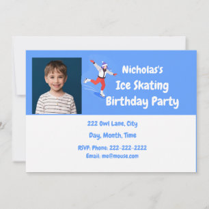 Invitación a la fiesta de cumpleaños del personali