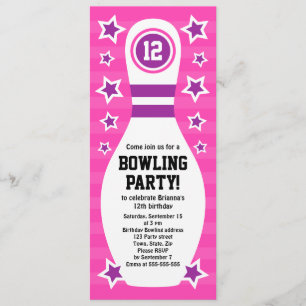 Invitación a la fiesta de cumpleaños del pin de bo
