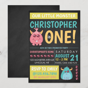 Invitación a la fiesta de cumpleaños del Poster de