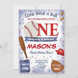 Invitación a la fiesta de cumpleaños del primer bé