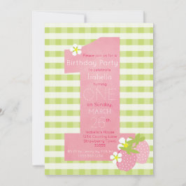 Invitación a la fiesta de cumpleaños del primer dí