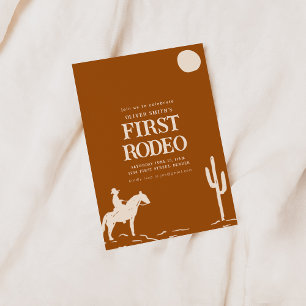 Invitación a la fiesta de cumpleaños del primer ro