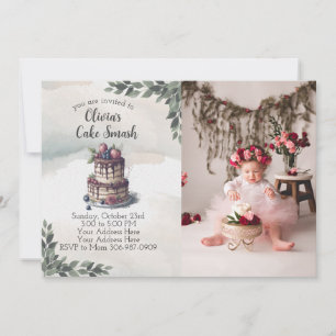 Invitación a la fiesta de cumpleaños del primer te