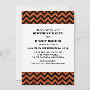 Invitación a la fiesta de cumpleaños del Purpurina