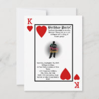 Invitación a la fiesta de cumpleaños del Rey del C