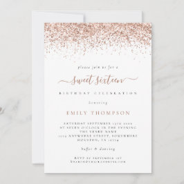 Invitación a la fiesta de cumpleaños del Rosa de m