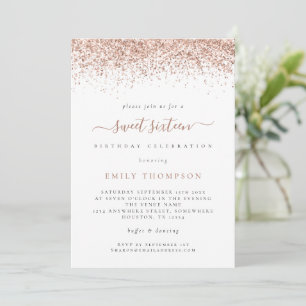 Invitación a la fiesta de cumpleaños del Rosa de m