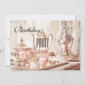 Invitación a la fiesta de cumpleaños del Té Alto e