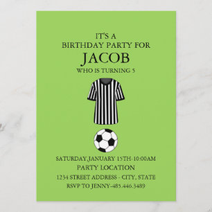 Invitación a la fiesta de cumpleaños del tema del 