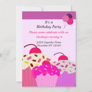 Invitación a la fiesta de cumpleaños del Trío de P