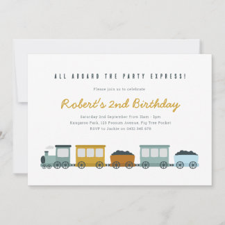 Invitación a la fiesta de cumpleaños del Vintage S