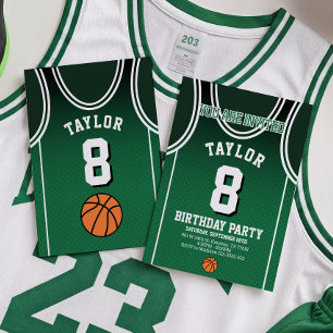 Invitación a la fiesta de cumpleaños deportiva