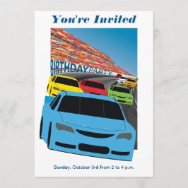 Invitación a la fiesta de cumpleaños - Editable