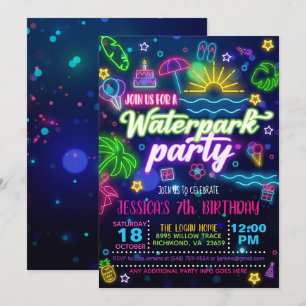 Invitación a la Fiesta de Cumpleaños en el Parque 