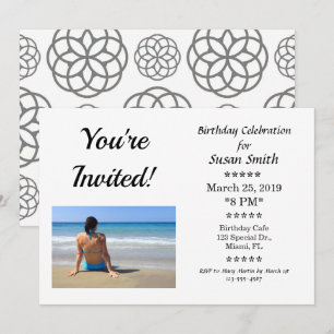 Invitación a la Fiesta de Cumpleaños Estás Invitad