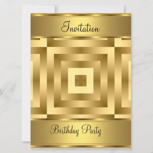 Invitación a la fiesta de cumpleaños Fiesta de cum