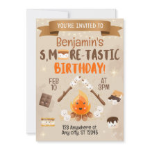 Invitación a la fiesta de cumpleaños infantil de S