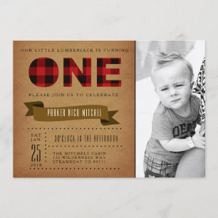 Invitación a la fiesta de cumpleaños inicial de Ru